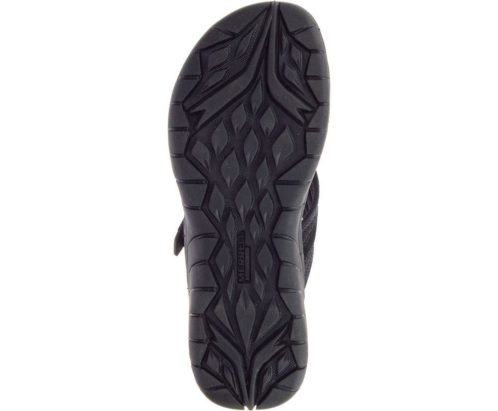 Merrell Sandals Black - Siren 2 Flip - Womens 64MCVLPQT